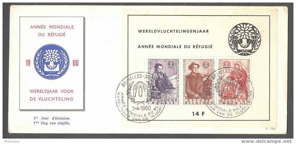 BELGIUM, GOOD GROUP NEVER HINGED / USED / FDC 1934-60 - Collections