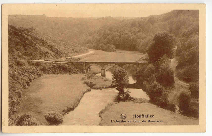 371 - HOUFFALIZE - L´Ourthe Au Pont De Rensiwez - Houffalize