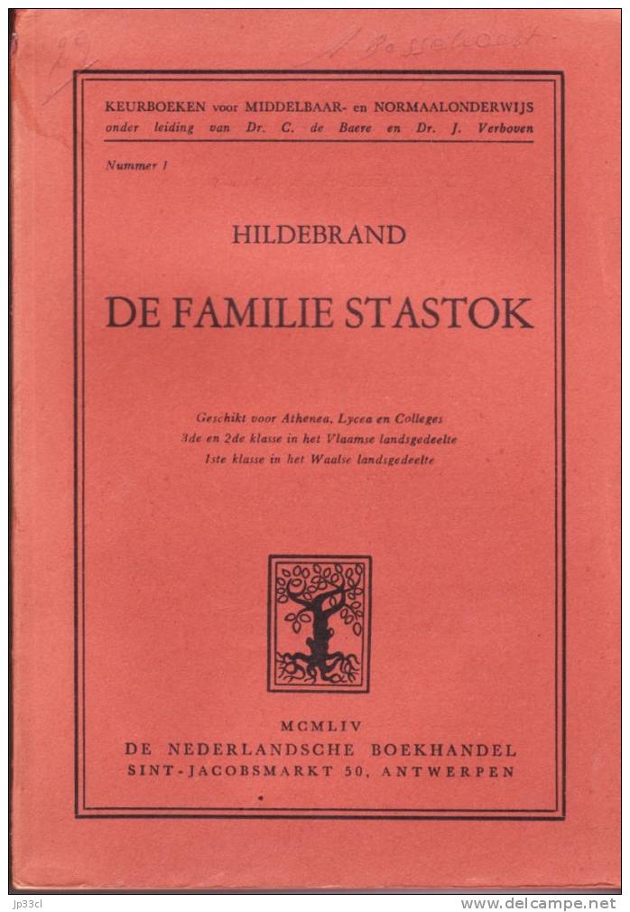 De Familie Stastok Par Hildebrand - De Nederlandsche Boekhandel, Antwerpen, 1954 - Literatuur