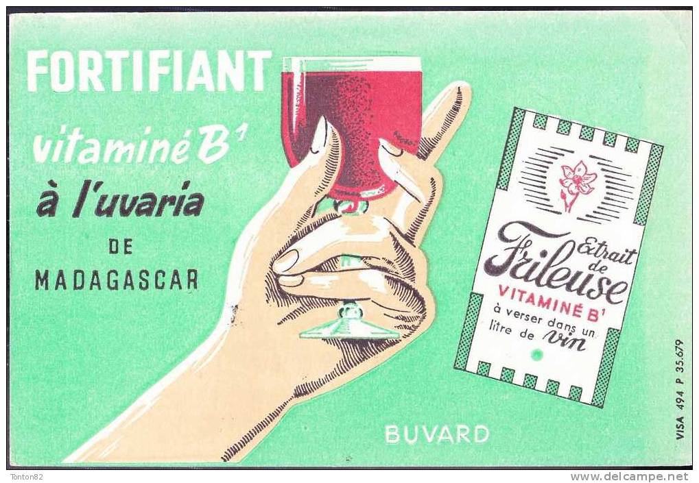 Buvard - Extrait De Frileuse - Produits Pharmaceutiques