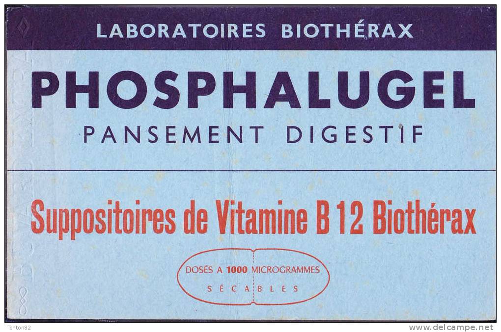 Buvard - Laboratoires Biothérax - Phosphalugel - Produits Pharmaceutiques