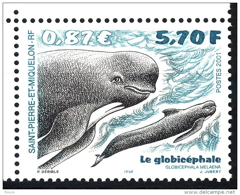 Globicéphale 2001 - Unused Stamps