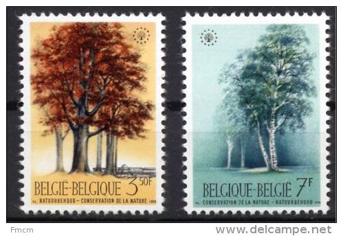 YT 1526 1527 Année Européenne De La Conservation De La Nature 1970 - Neufs