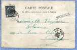 56 Op Postkaart Met Naamstempel ST-GHISLAIN  (klein Type) - Lineari