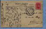 138 Op Postkaart Met Duitse Brugstempel BORGWORM-WAREMME Op 13/5/1920!!!   (noodstempel) - 1915-1920 Albert I