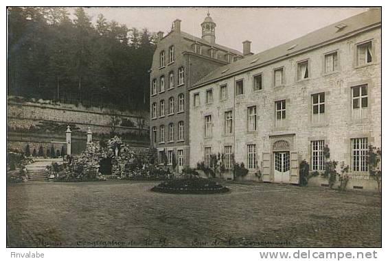 BURNOT  Carte Photo    Congregation N D  Cour De La Communaute - Profondeville