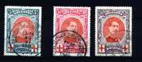 132/34 (o)  Met Postagentschapstempel SCHAERBEEK *20* - 1914-1915 Croce Rossa