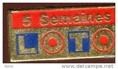 PIN'S LOTO 5 SEMAINES - Games