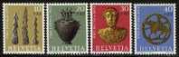 Switzerland 1972 Stamps MNH Pro Patria 971-4 # 822 - Ungebraucht