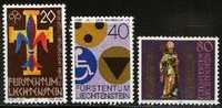 LIECHTENSTEIN 1981 Stamps MNH Mixed Issue 773-5 # 853 - Unused Stamps