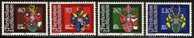 LIECHTENSTEIN 1982 Stamps MNH Weapons 793-6# 849 - Unused Stamps