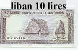 Billet Du Liban 10 Lires - Liban