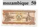 Billet De Mozanbique 50 Metinais 1983 - Mozambique