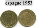 Piece D´espagne 1 Ptas 1953 - Other & Unclassified