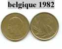 Piece De Belgique 1982 - Non Classificati