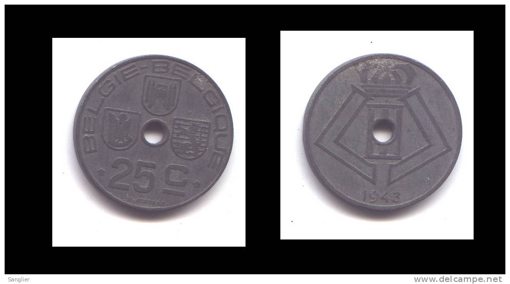 25 CTS 1943 FR/FL - 25 Cent