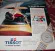 Pub Montres Tissot De 1986 - Andere & Zonder Classificatie