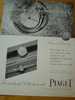 Pub Montres PIAGET  De 1959 - Other & Unclassified