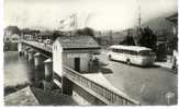 CPSM Frontière Franco-espagnole Hendaye, Le Pont International - Zoll