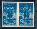 TURKEY, IMPERFORATED PAIR YOUTH CONGRESS 1950 - Neufs