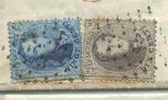 Belle Lettre D´ALOST 10/10/1865 Vers L´ANGLETERRE N°14/15 *SUPER* - 1863-1864 Medallions (13/16)