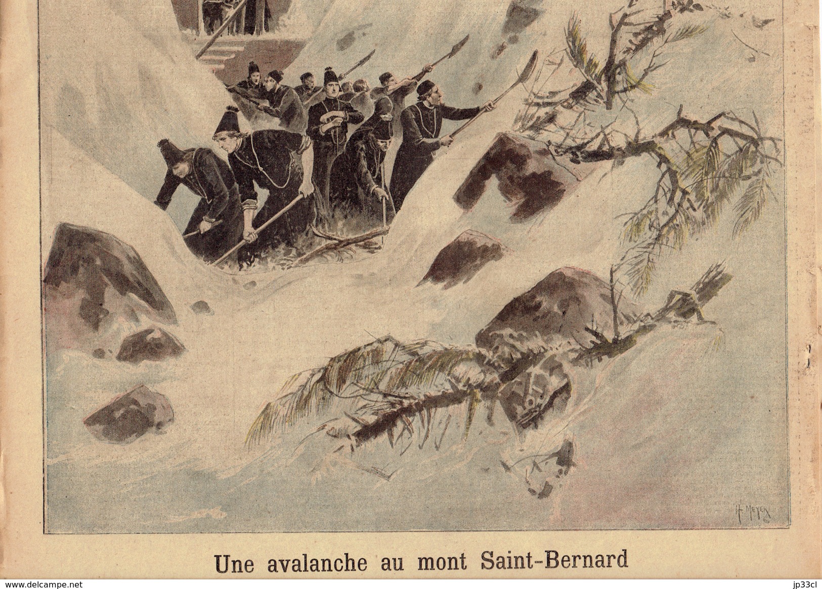 LE PETIT JOURNAL N° 330 - 14 Mars 1897 Reine Victoria Cherbourg Avalanche Biarre Tarascon - 1850 - 1899