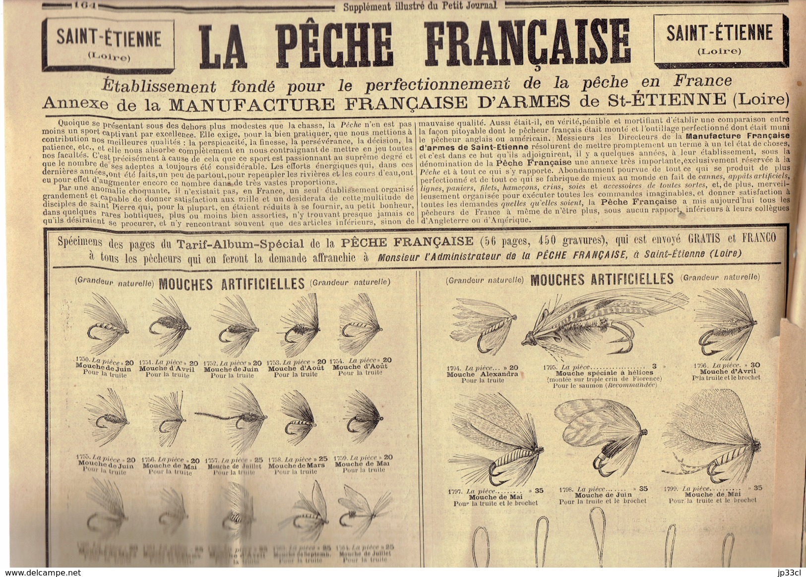 LE PETIT JOURNAL N° 340 - 23 Mai 1897 Catastrophe Rue Jean-Goujon Obsèques Duc D'Aumale La Pêche Française - 1850 - 1899