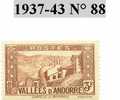 Timbre D´andorre 1932-33 N° 88 - Unused Stamps