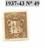 Timbre D´andorre 1937-43 N° 49 - Neufs