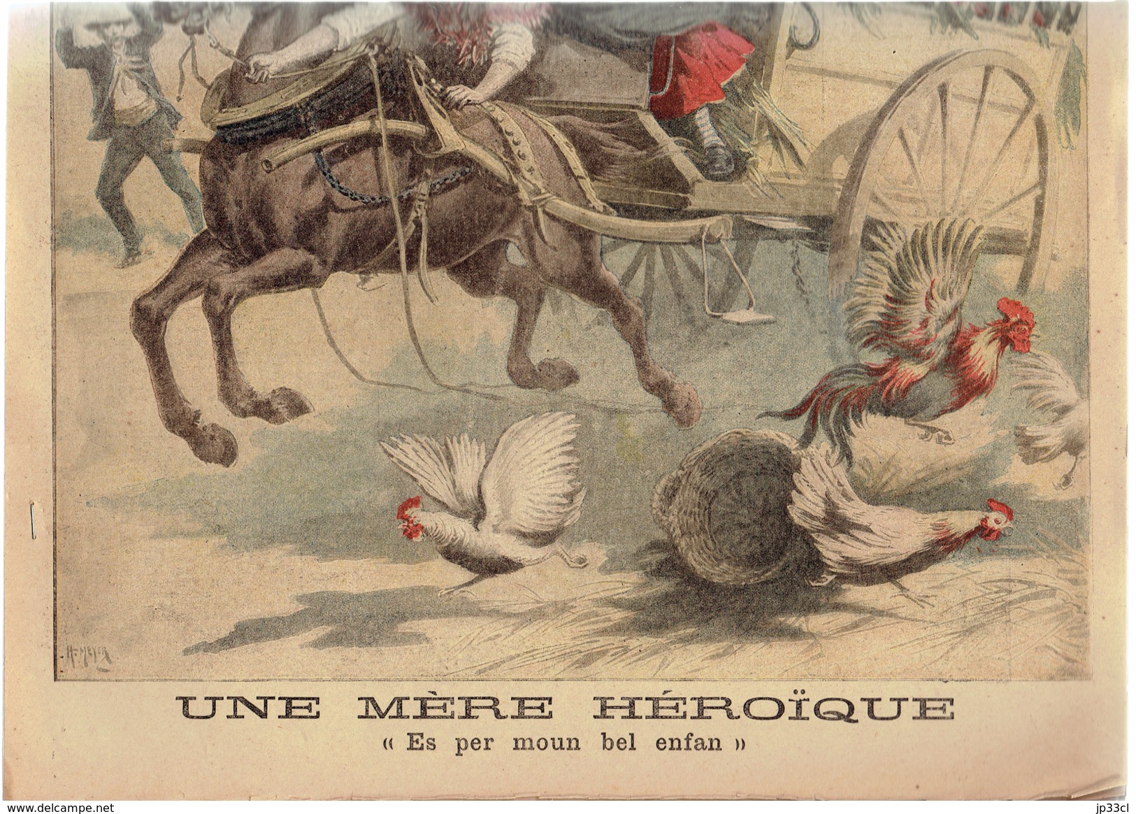 LE PETIT JOURNAL N° 360 - 10 Octobre 1897 Papillon Pommier Madagascar Bruneau Terre Neuve Sidi Brahim - 1850 - 1899