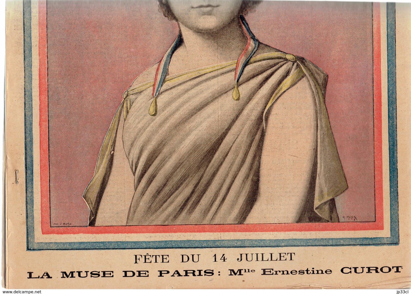 LE PETIT JOURNAL N° 401 - 24 Juillet 1898 Ernestine Curot Colonel Combes Constantine Vernet Abyssinie Élysée - 1850 - 1899