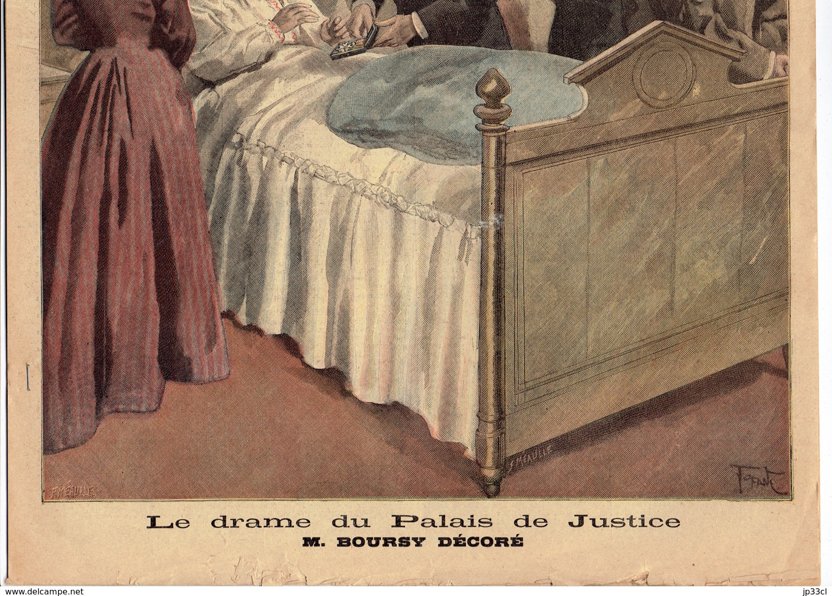 LE PETIT JOURNAL N° 420 - 4 Décembre 1898 Palais De Justice Boursy Restaurant Champeaux Mulhouse St-Céry - 1850 - 1899