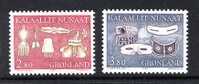 Groenland 1987 Yvertnr. 162-63 *** MNH Cote 4,25 Euro - Ungebraucht