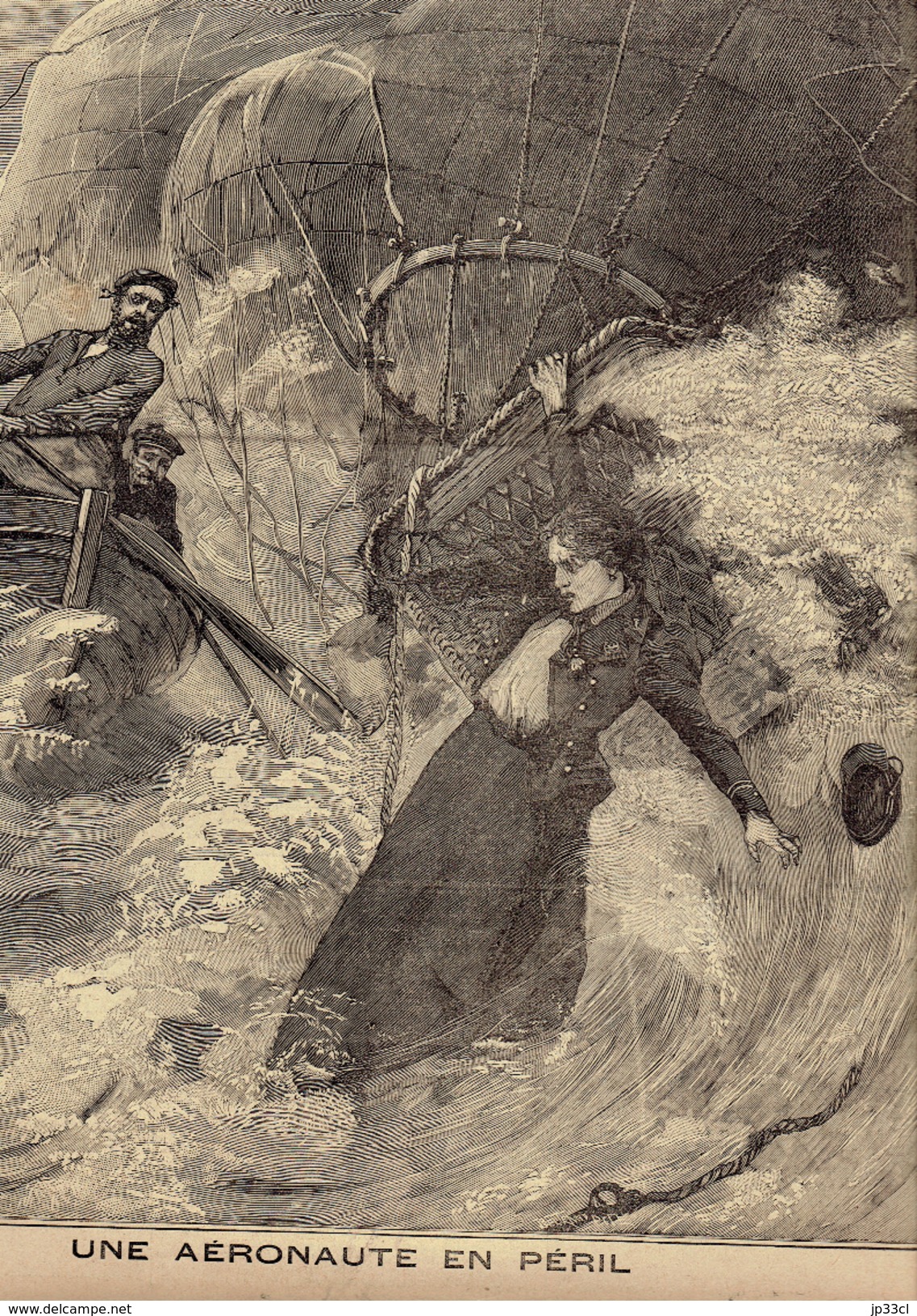 LE PETIT PARISIEN N° 531 (9 Avril 1899) Toulon Arsenaux Militaires Ballon Aéronaute Mme Charly - 1850 - 1899