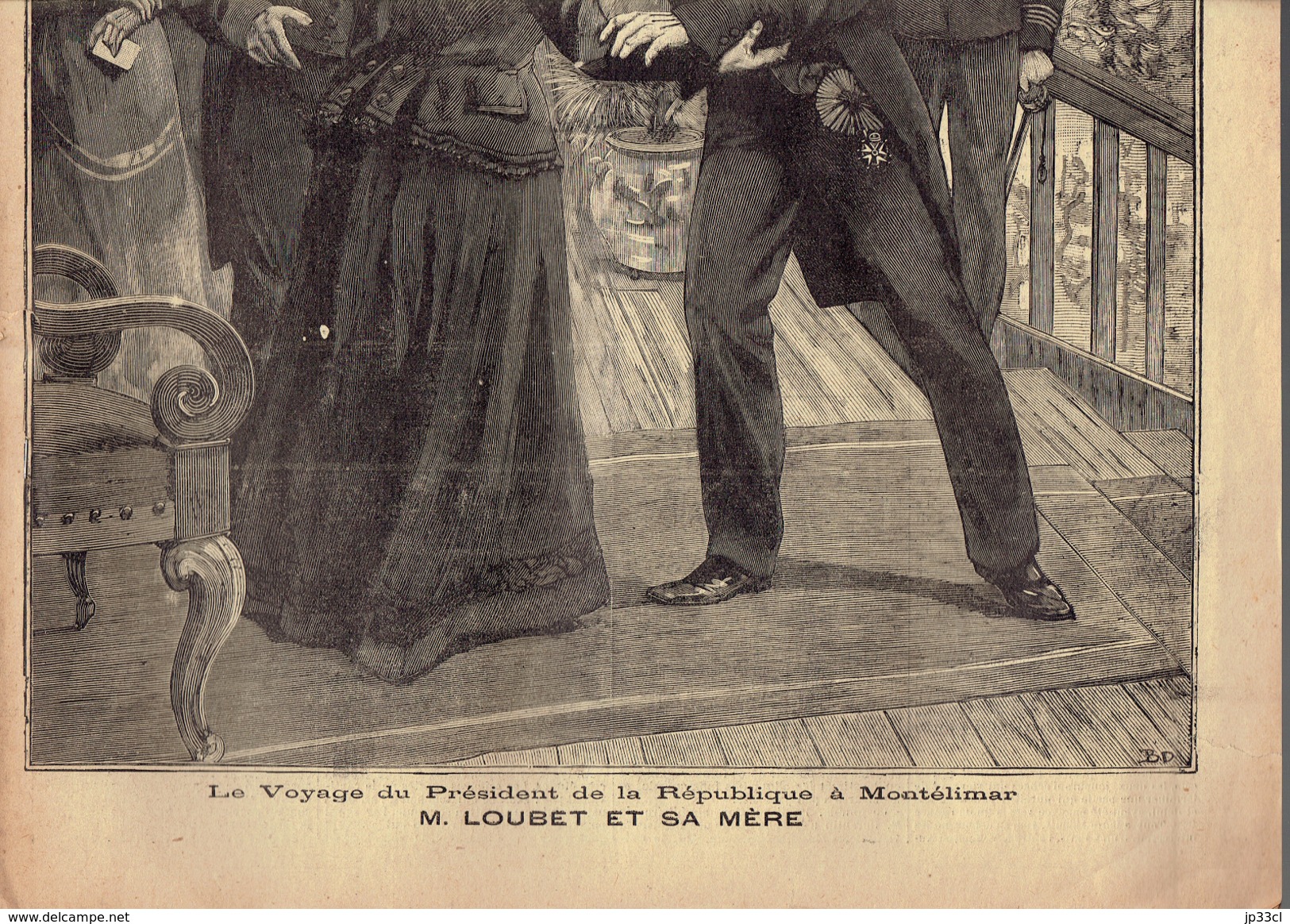 LE PETIT PARISIEN N° 532 (16 Avril 1899) Montélimar Loubet Louise Martin Assassinat - 1850 - 1899