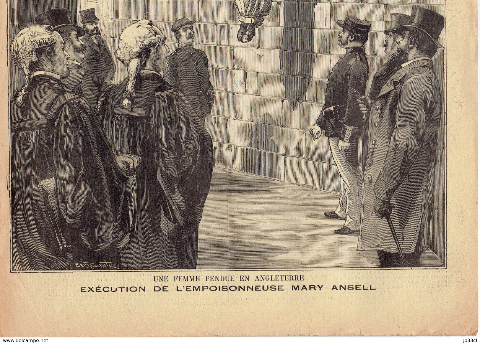 LE PETIT PARISIEN N° 547 (30 Juillet 1899) Empoisonneuse Mary Ansell Aéronaute Caillard Demagny Brugère - 1850 - 1899