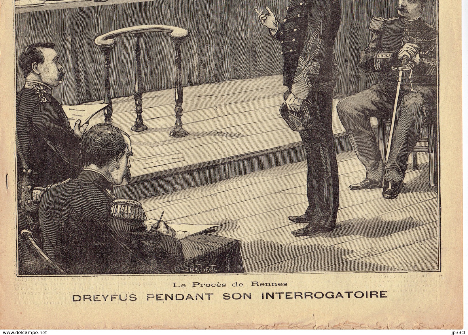 LE PETIT PARISIEN N° 550 (20 Août 1899) Dreyfus Lycée Rennes Jouaust Conseil De Guerre Coupois Mercier Casimir Perier - 1850 - 1899