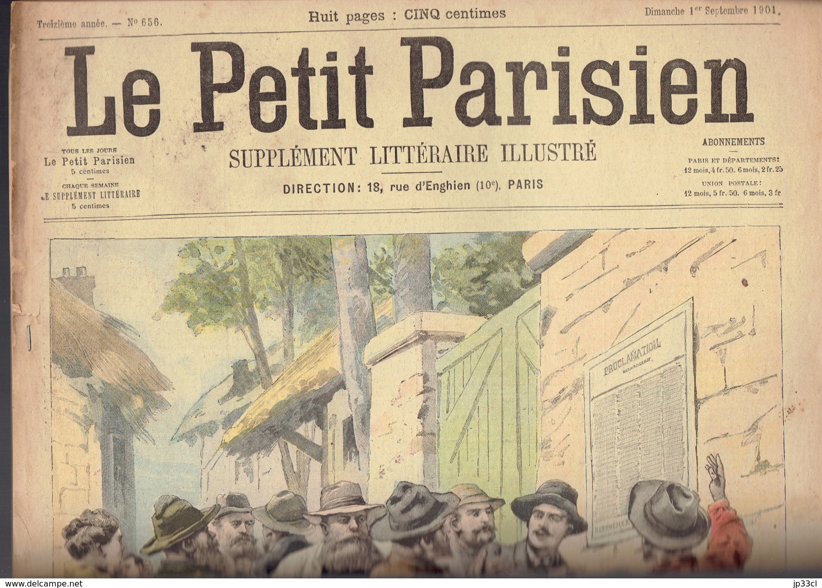 LE PETIT PARISIEN N° 656 Du 1er Septembre 1901 Lord Kitchener Famille Impériale De Russie Tsar Saint-Cyr - Le Petit Parisien