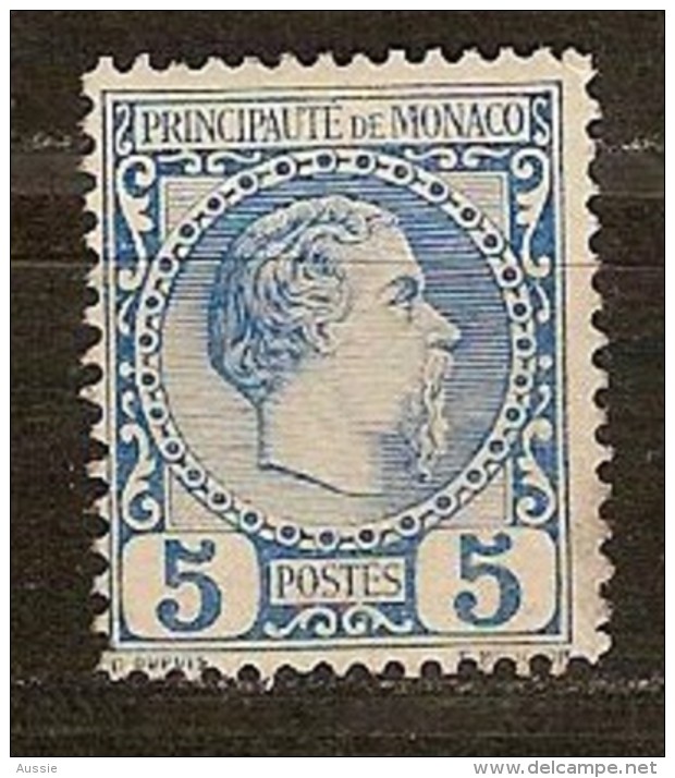 Monaco 1885 Yvertnr. 3  (*) MLH Cote 103 Euro - Nuovi