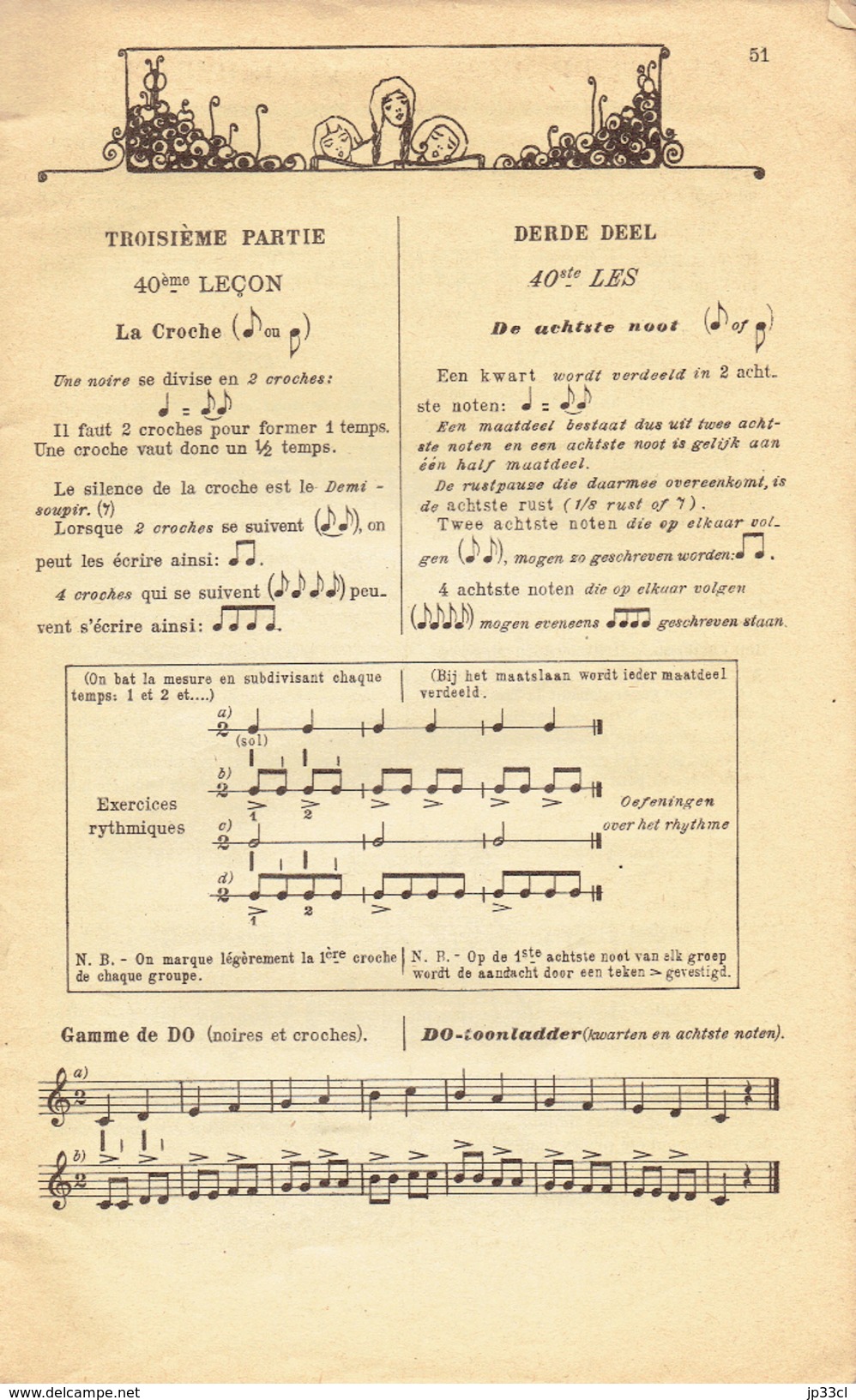 Solfège Théorique Et Pratique Par Léopold Samuel (2ème Volume) - Musique