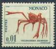 #390 - MONACO/Crabe Yvert 537A ** - Crustacés