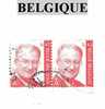 Timbre De Belgique Sur Fragment - 1993-2013 Roi Albert II (MVTM)