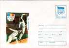 Olympic Games Barcelona,ESCRIME FENCING 1992 Entier Postaux Postal Stationery, Cover - Romania - Escrime