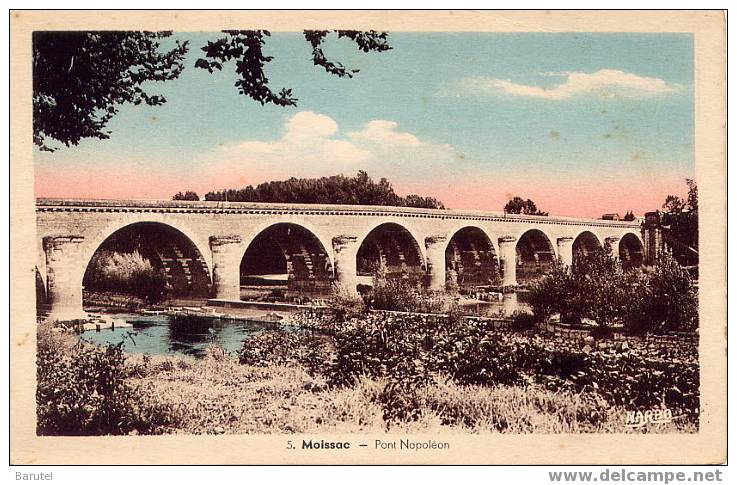 MOISSAC - Pont Napoléon - Moissac