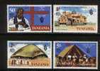 TANZANIA 1977 Uganda Church 78-81 MNH  #1063 - Altri & Non Classificati