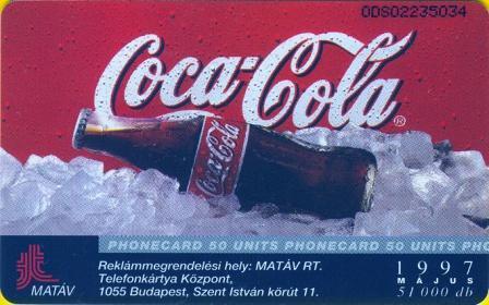 Hungary - S1997-07 - Coca Cola Car - Ungheria