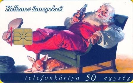 Hungary - S1997-10 - Coca Cola Santa Claus I. - Armchair - Christmas - Hongarije