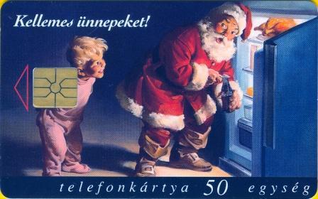 Hungary - S1997-11 - Coca Cola Santa Claus II. - Icebox - Christmas - Ungarn