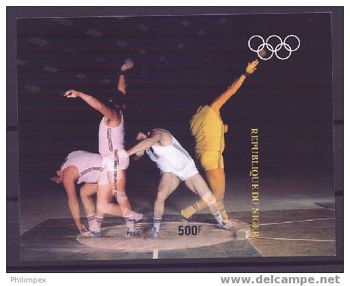 NIGER - OLYMPIC GAMES, LOS ANGELES 1984 - IMPERFORATED SET + 5 SHEETLETS **! - Ete 1984: Los Angeles