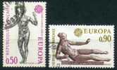 #669 - France/Europa 1974, Sculptures Rodin Maillol Yvert 1789-1790 Obl - 1974